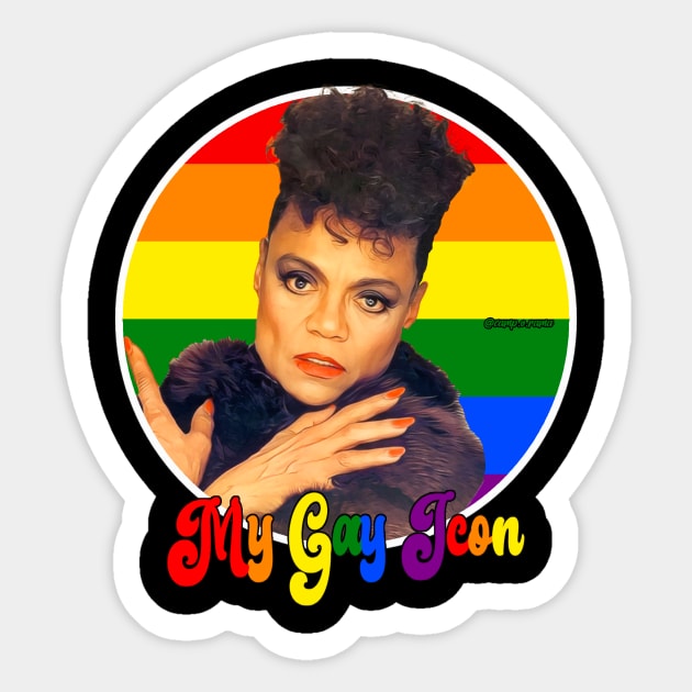 My Gay Icon Sticker by Camp.o.rama